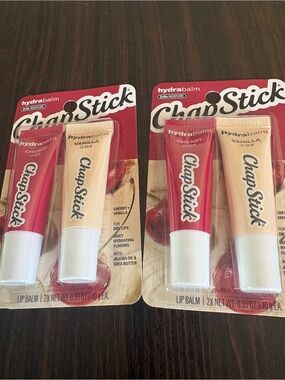 ChapStick Hydrabalm Cherry & Vanilla Lip Balm Duo - Cherry & Cream